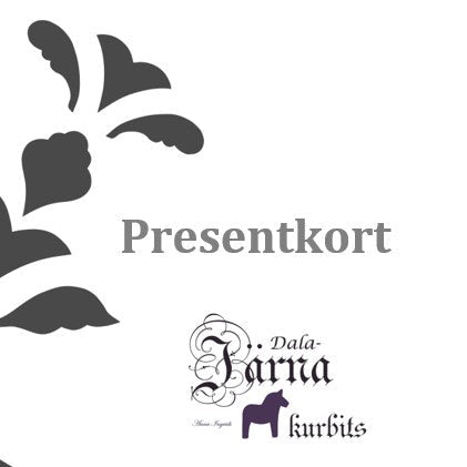 Presentkort Dala-Järna kurbits